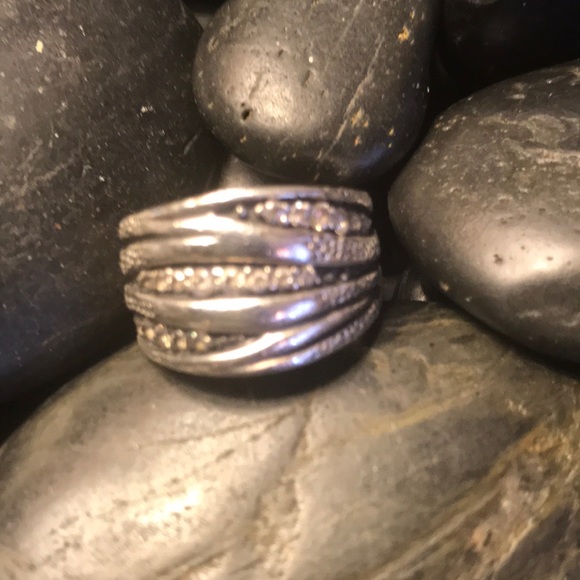 Silpada Jewelry - Silpada cz organics 925 Sterling India ring